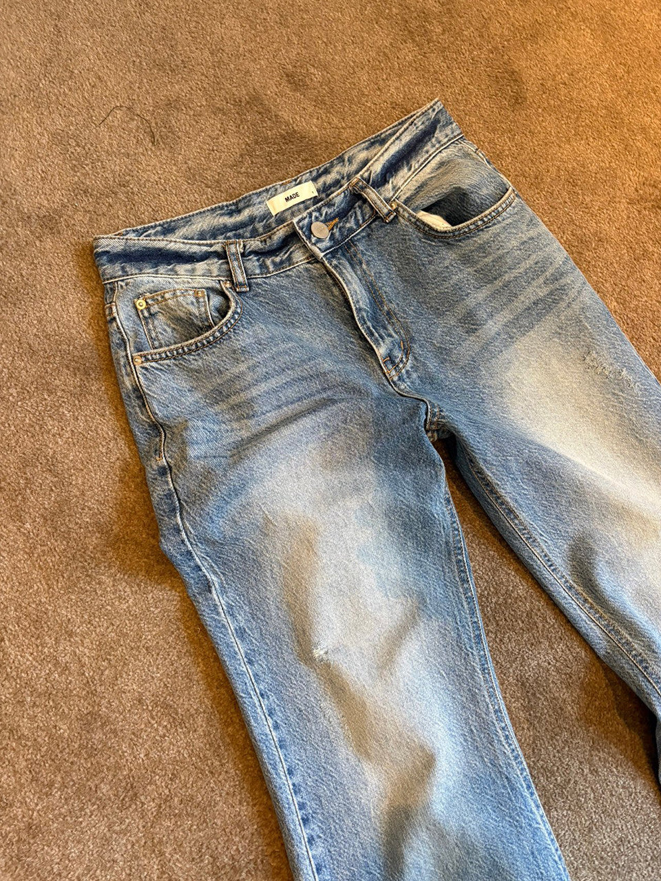 【A MA:DE】Dusty denim pants