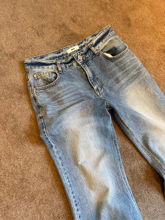 [A MA:DE] Dusty Denim Pants