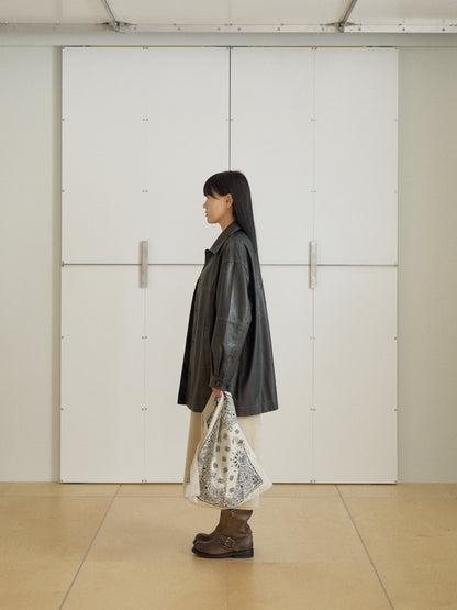 Pigment Square Bag - Beige