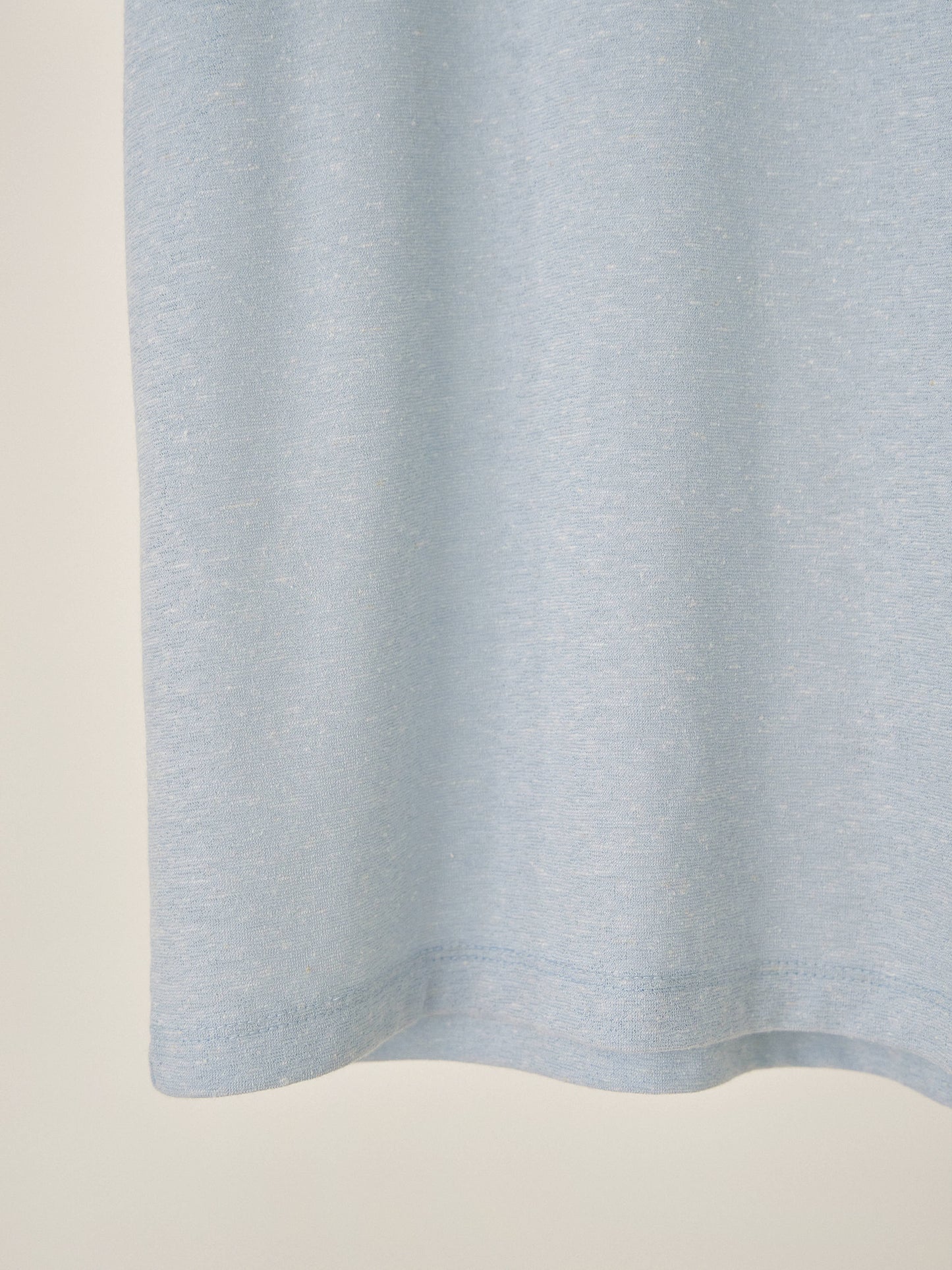 Linen Basic Short Sleeve - Blue