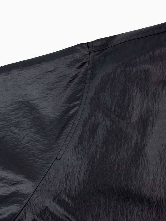 Back Cape Trench Coat