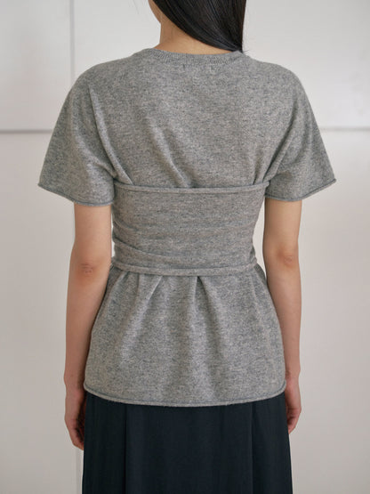MARAN Cashmere Bustier - Gray 商品画像13/21