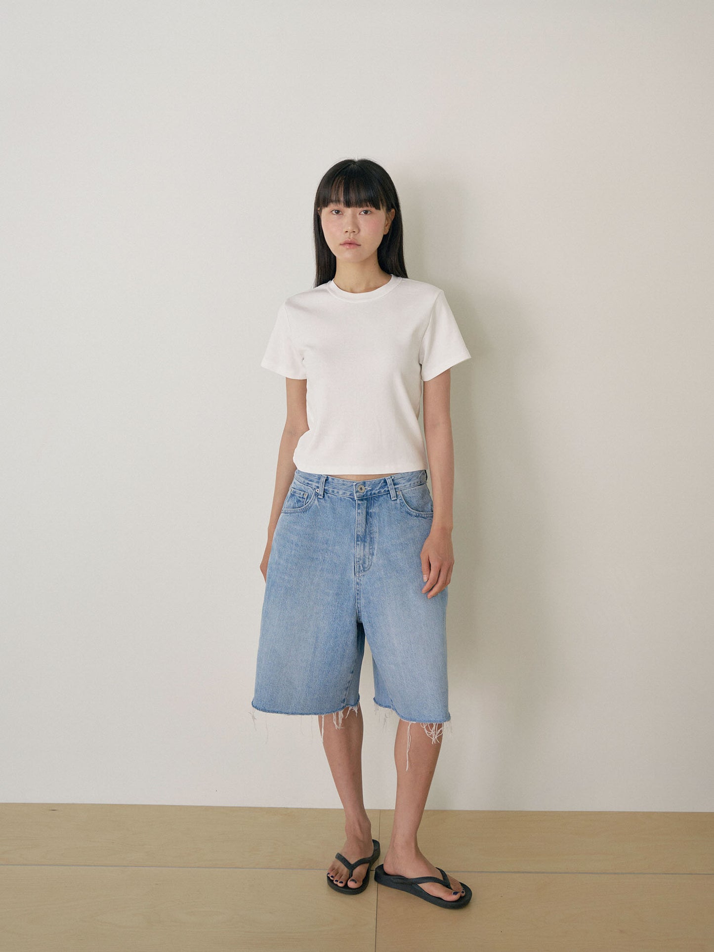 Soft Rib Short Sleeve - Ivory