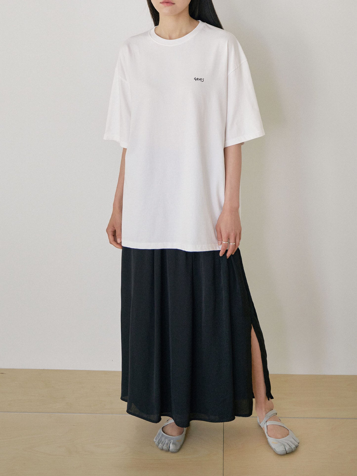 Dot Printing Short Sleeve - Ivory
