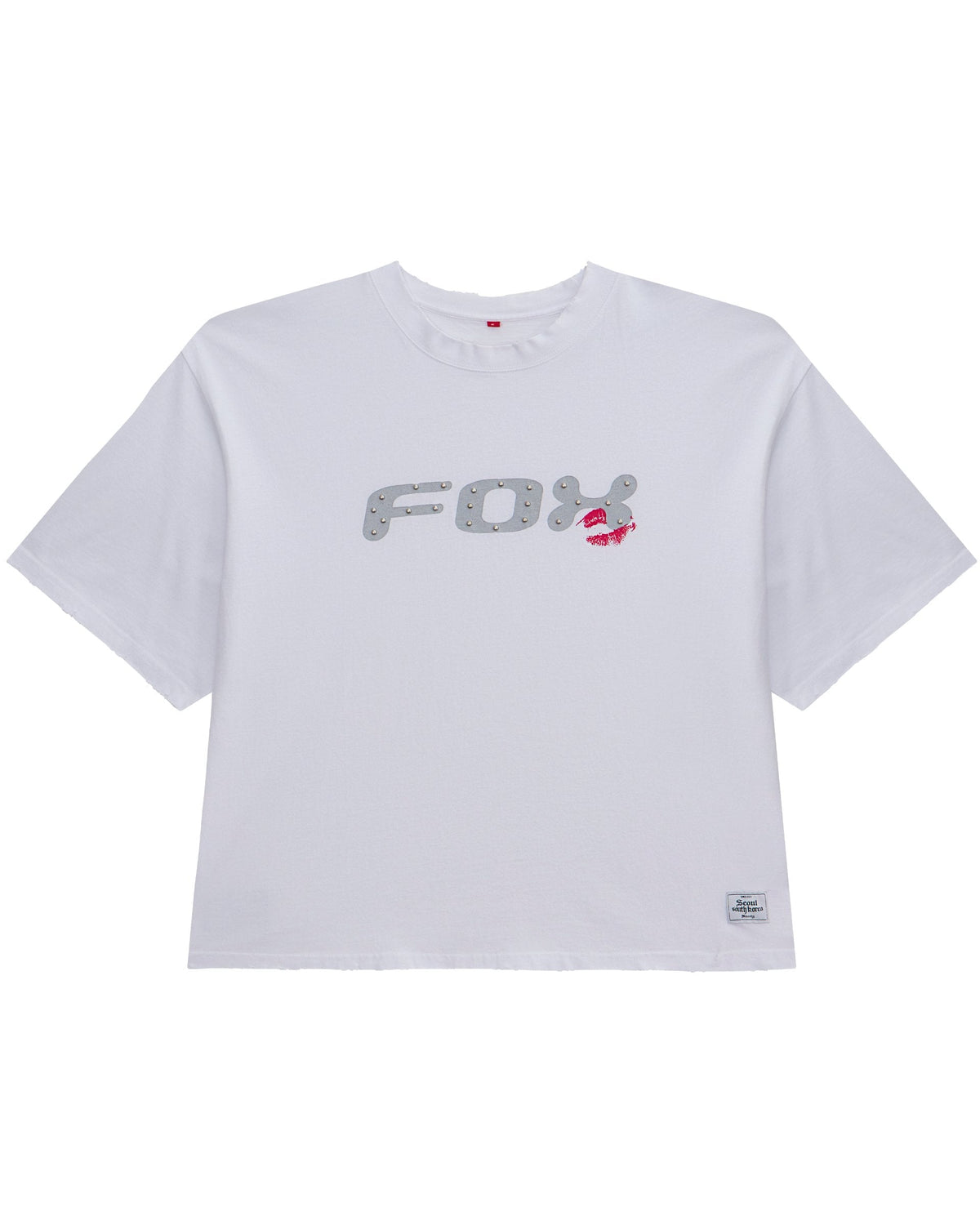 Fox stud tee WH