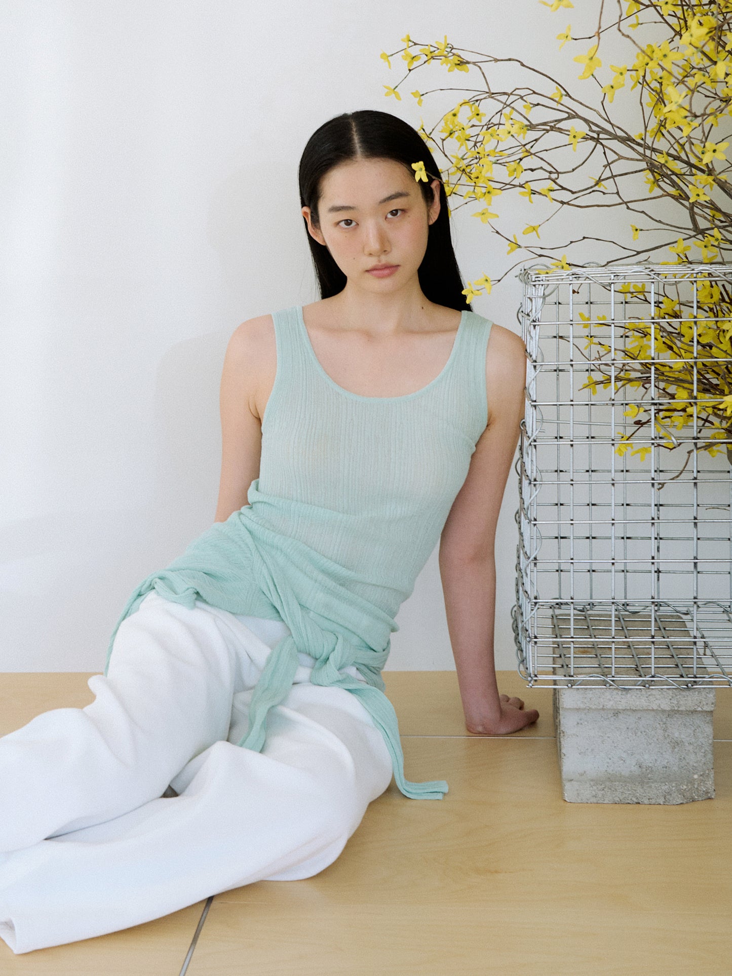 Multi Rib Sleeveless - Mint