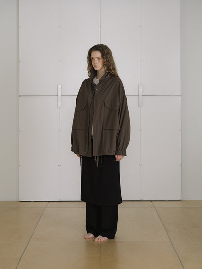 Pocket Detail Jacket - Brown 7
