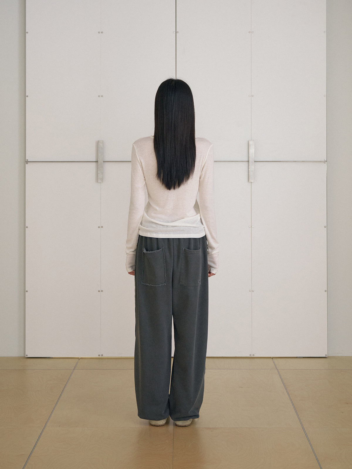 MARAN Finger Hole Long Sleeve - Ivory 商品画像16/21