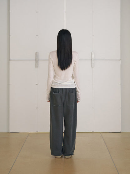 MARAN Finger Hole Long Sleeve - Ivory 商品画像16/21