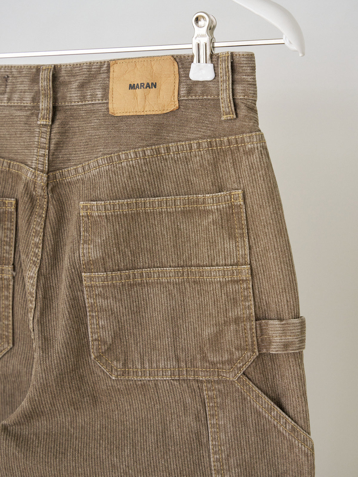 MARAN Corduroy Work Pants - Beige 商品画像20/21