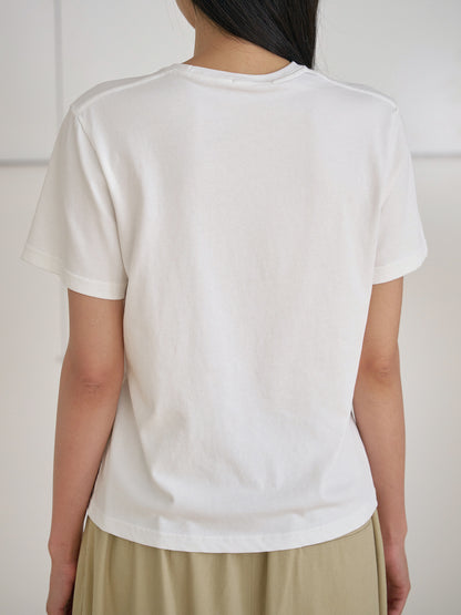 Smooth Short Sleeve - Ivory 11