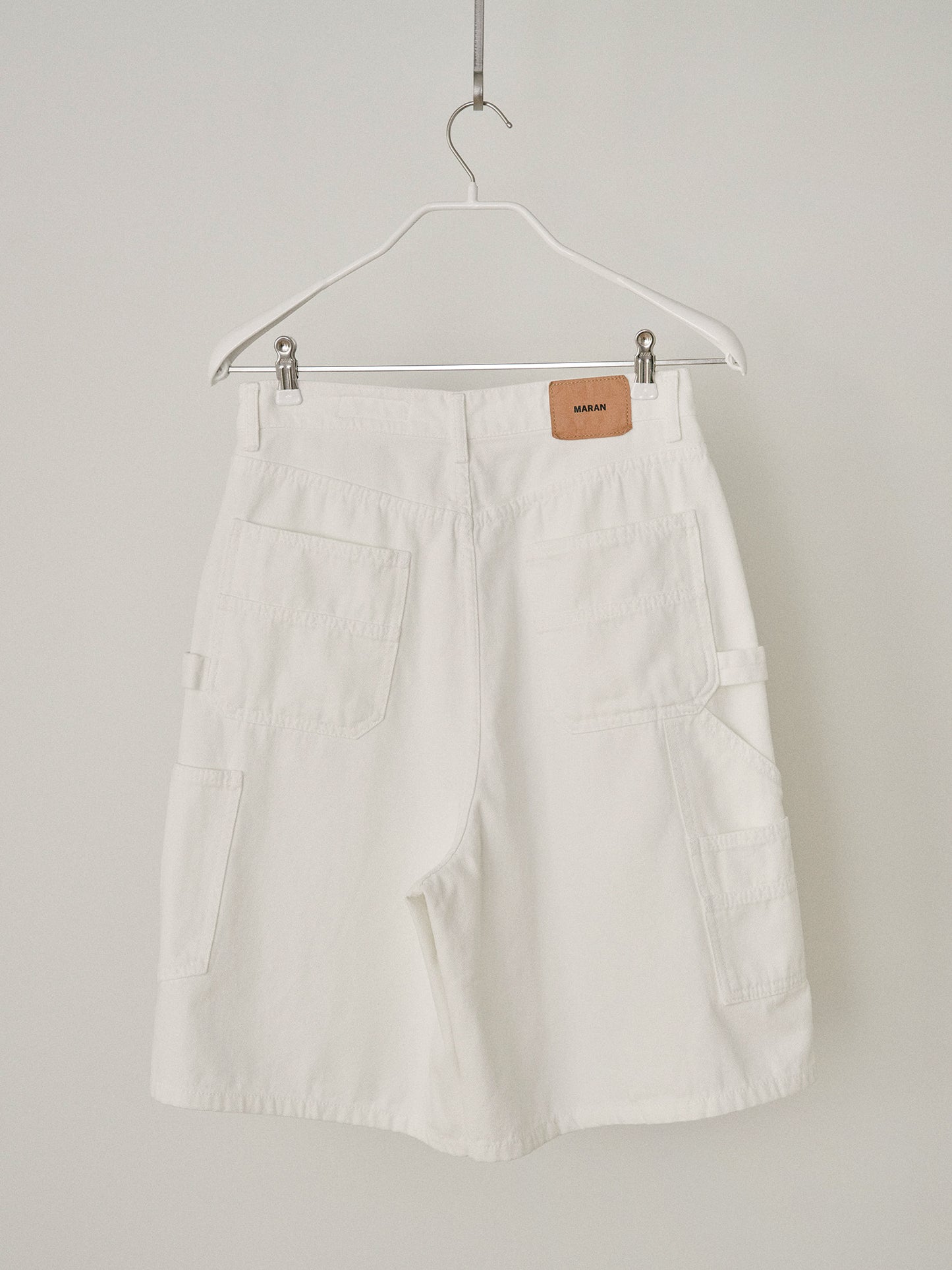 Oxford Work Half Pants - Ivory