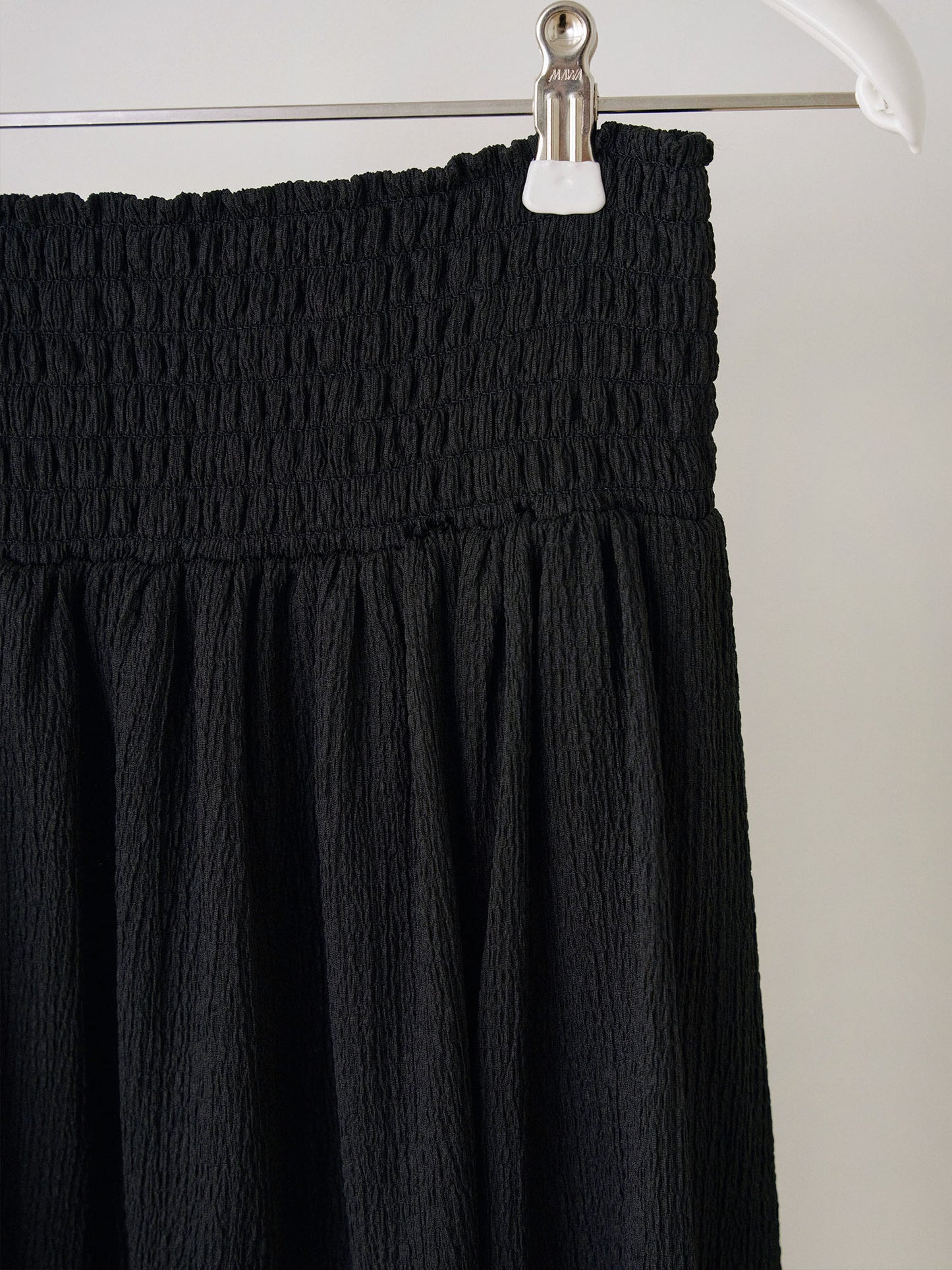 Soft Banding Skirt - Black