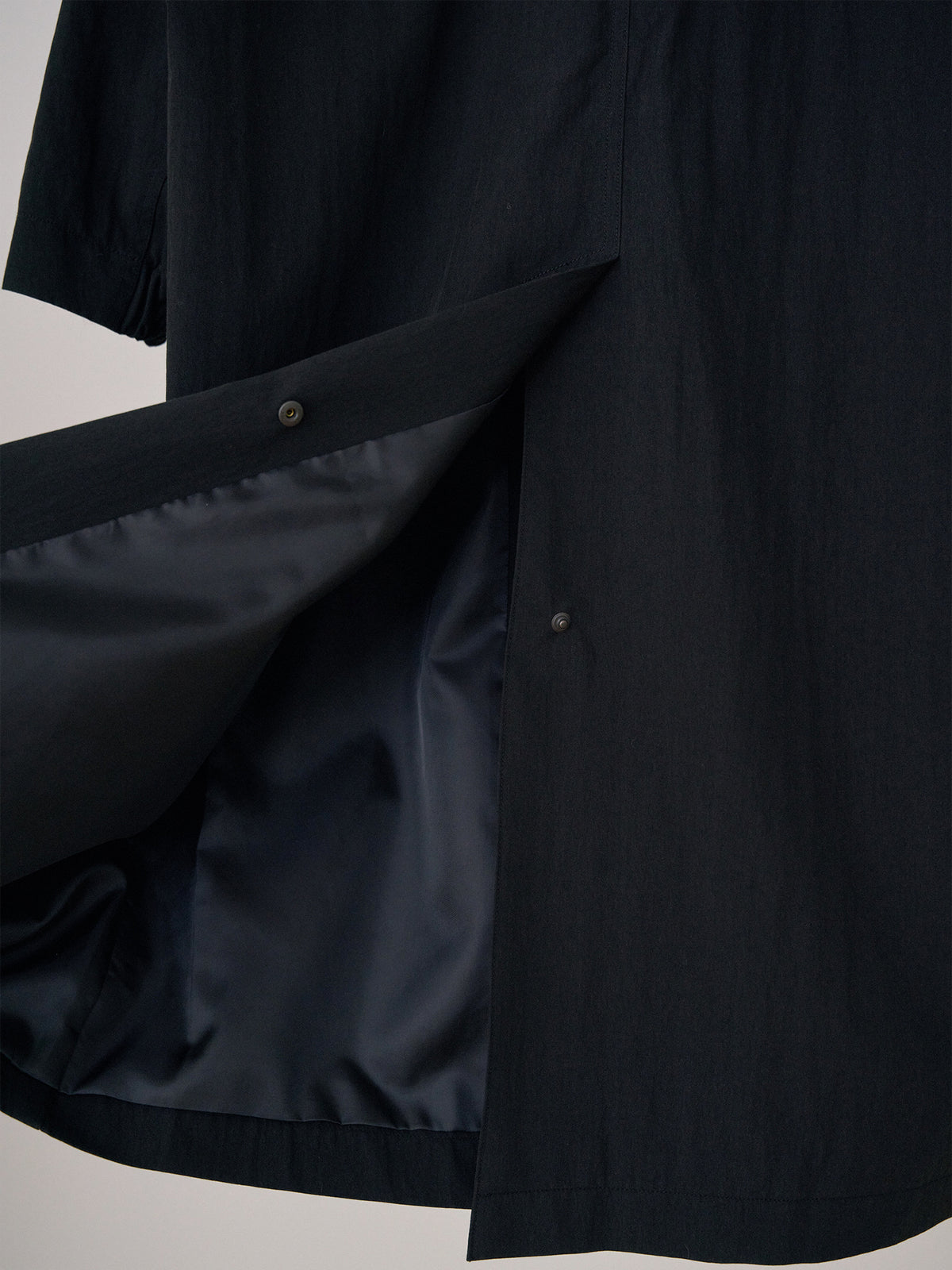 MARAN High Neck Trench Coat - Black 商品画像14/21