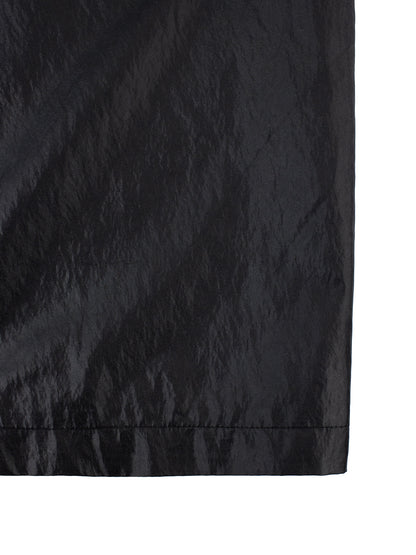 Back Cape Trench Coat