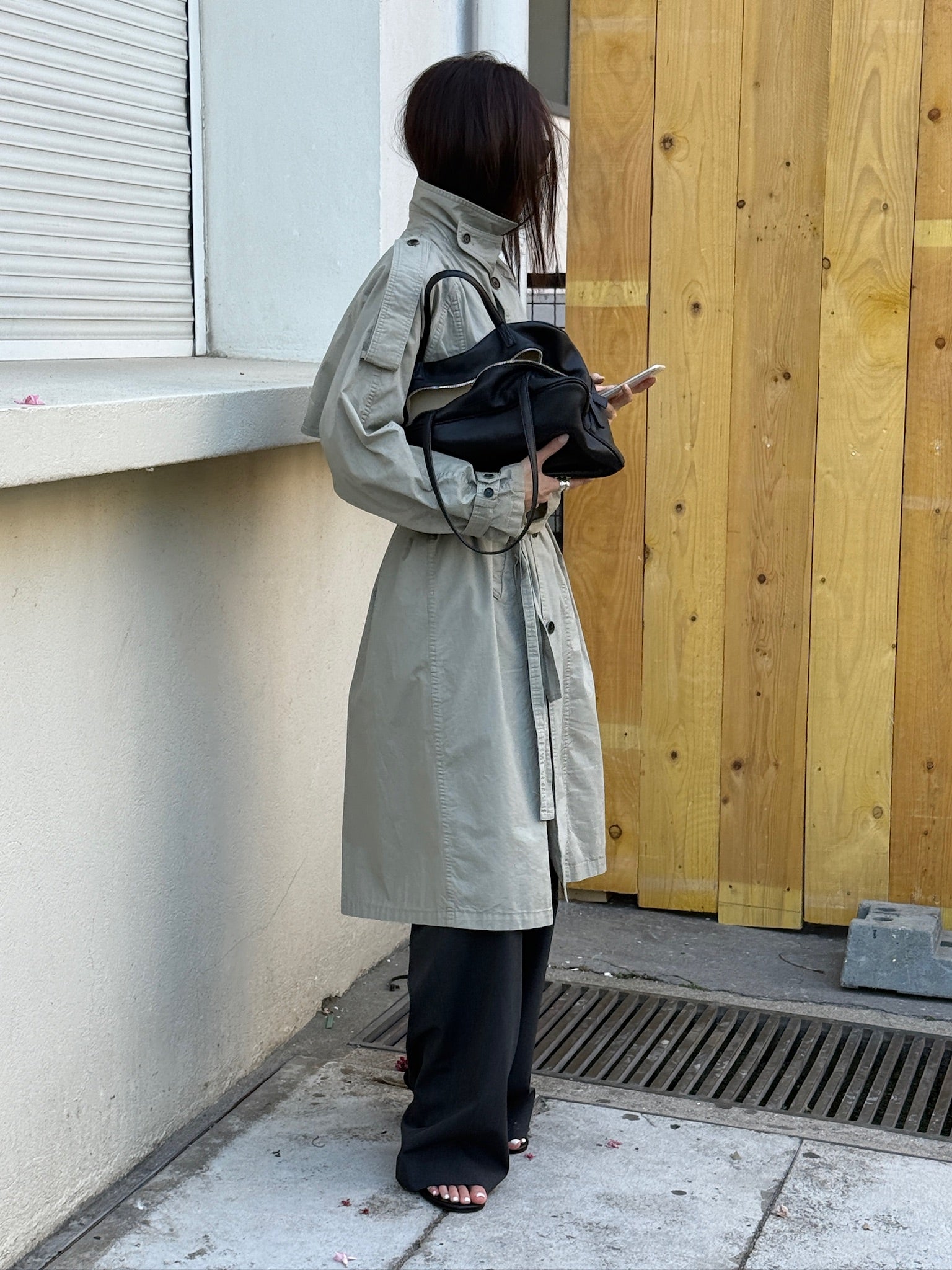 Late Autumn Trench Coat