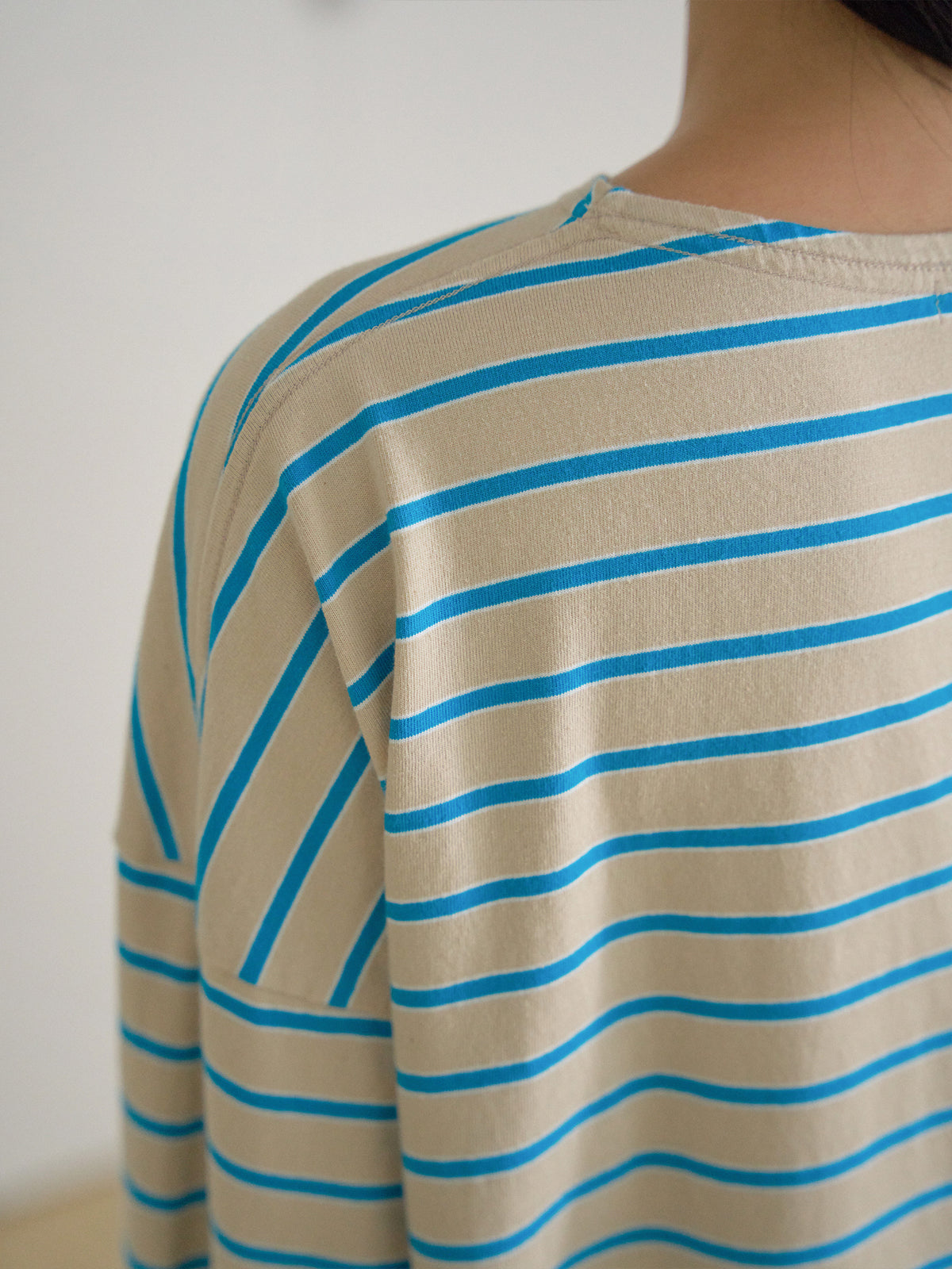 Bridge Boat Neck Long Sleeve - Beige 10