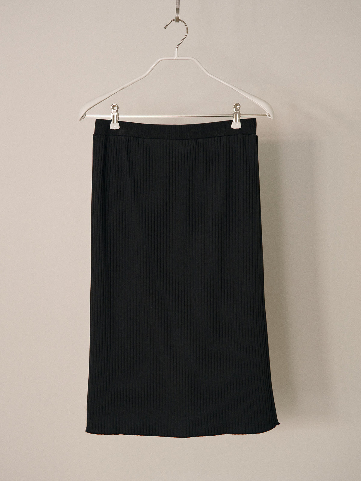 MARAN Lino Rib Skirt - Black 商品画像18/21