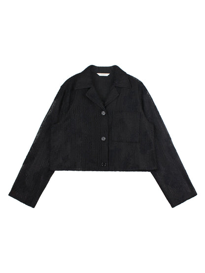 【HER&SHE 2025AW】A Rosy Lace Shirt