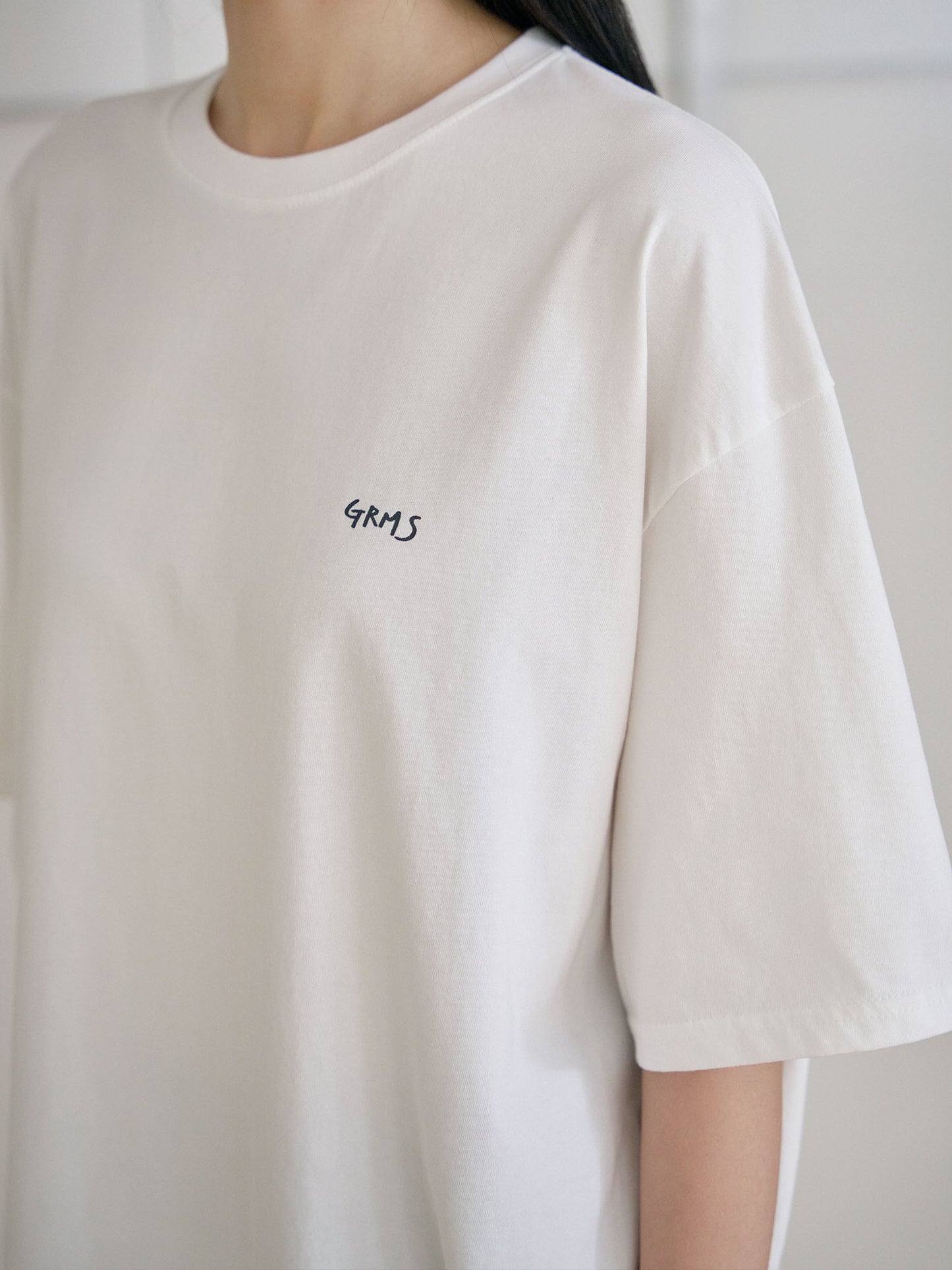 Dot Printing Short Sleeve - Ivory