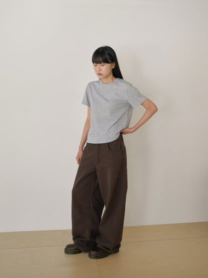 Smooth Short Sleeve - Gray 2