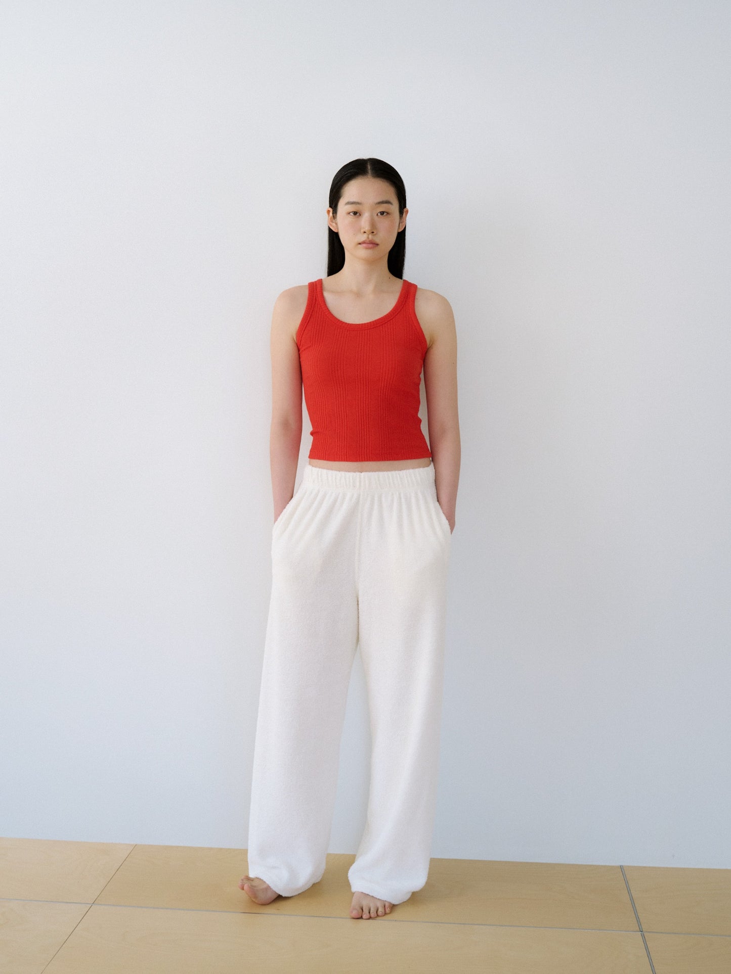 Terry Sweat Pants - Ecru