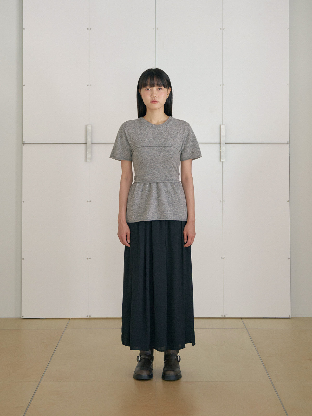 MARAN Cashmere Bustier - Gray 商品画像14/21