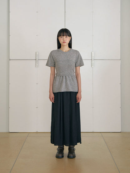 MARAN Cashmere Bustier - Gray 商品画像14/21