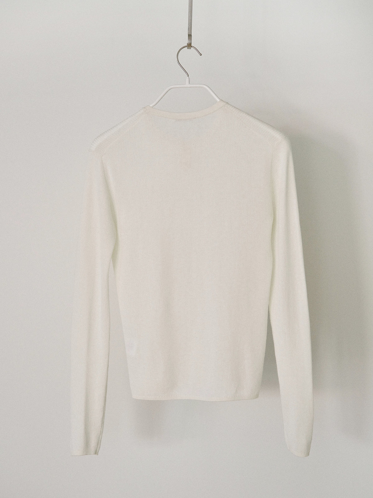 MARAN Henley Neck Pullover - Ivory 商品画像21/21