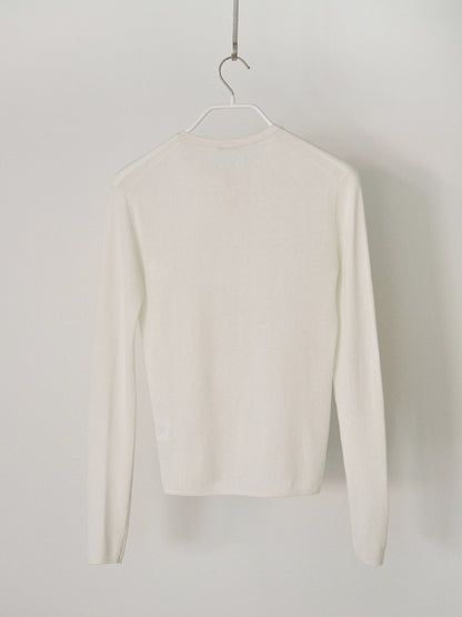 MARAN Henley Neck Pullover - Ivory 商品画像21/21