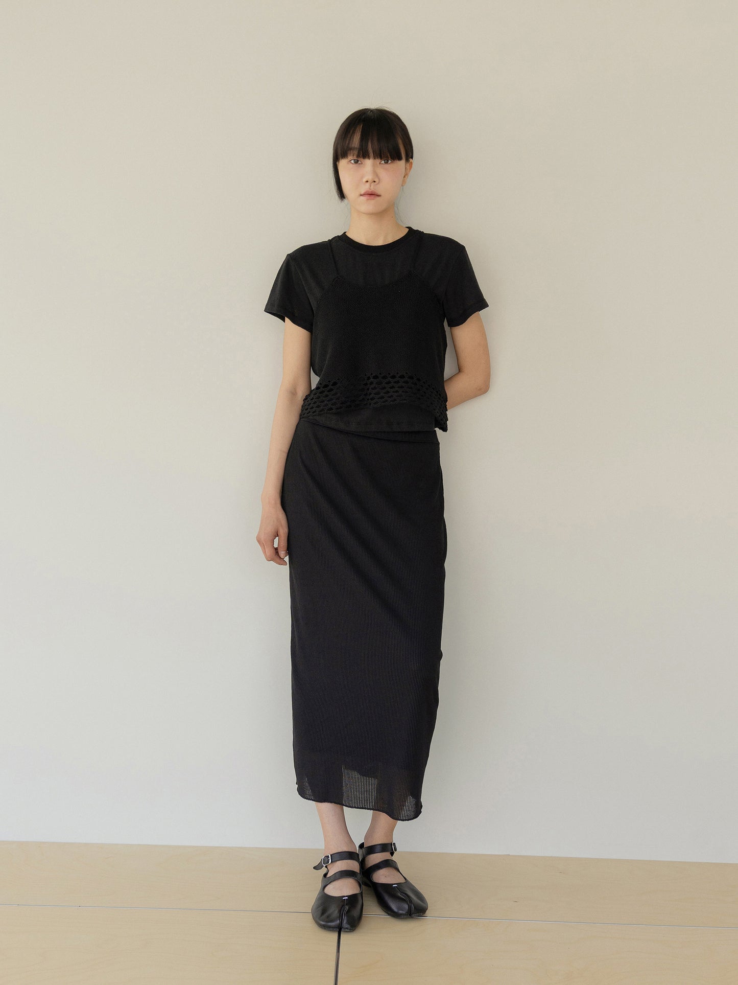 Block Sleeveless-BLACK