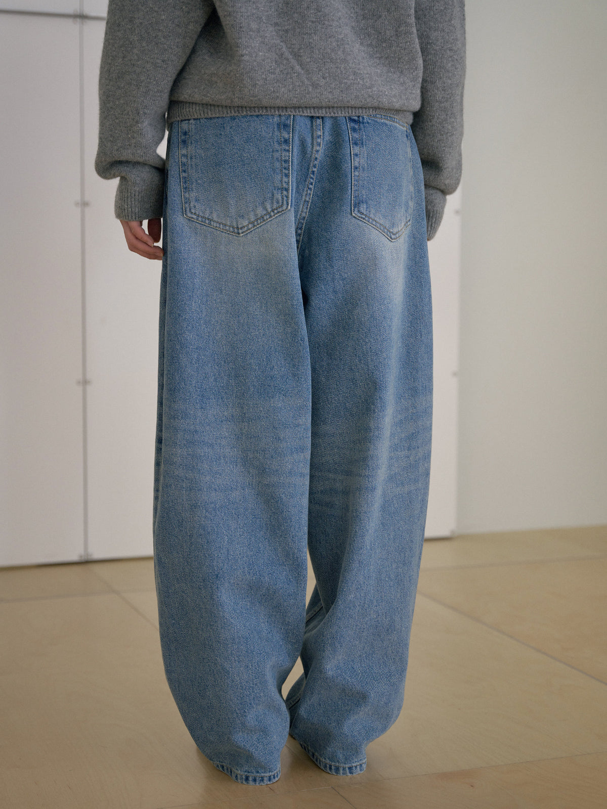 MARAN Tapered Denim Pants - Indigo 商品画像17/21