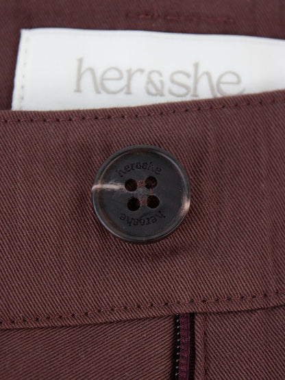 Barrel Cotton Pants
