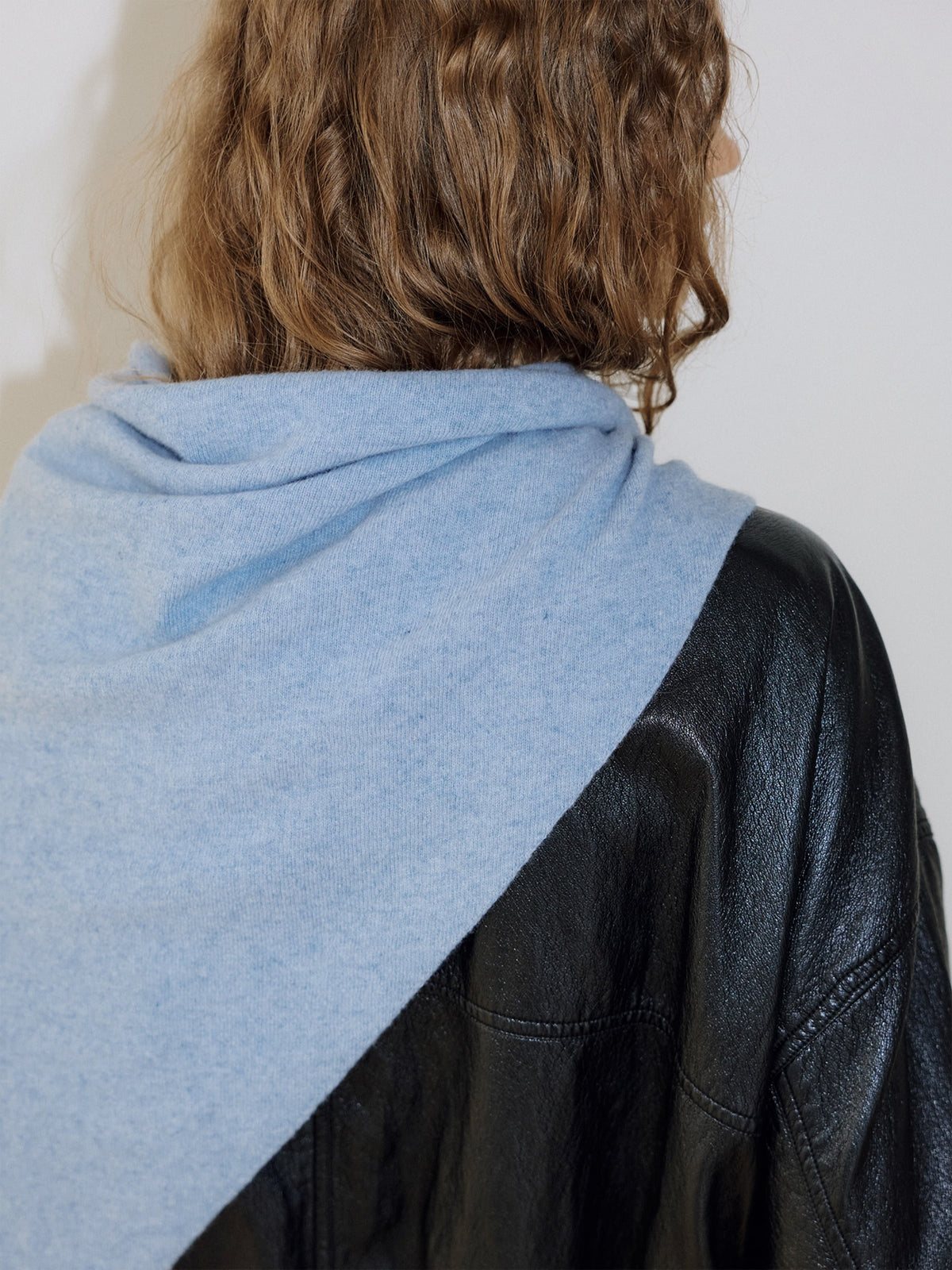 Triangle Scarf - Blue 1