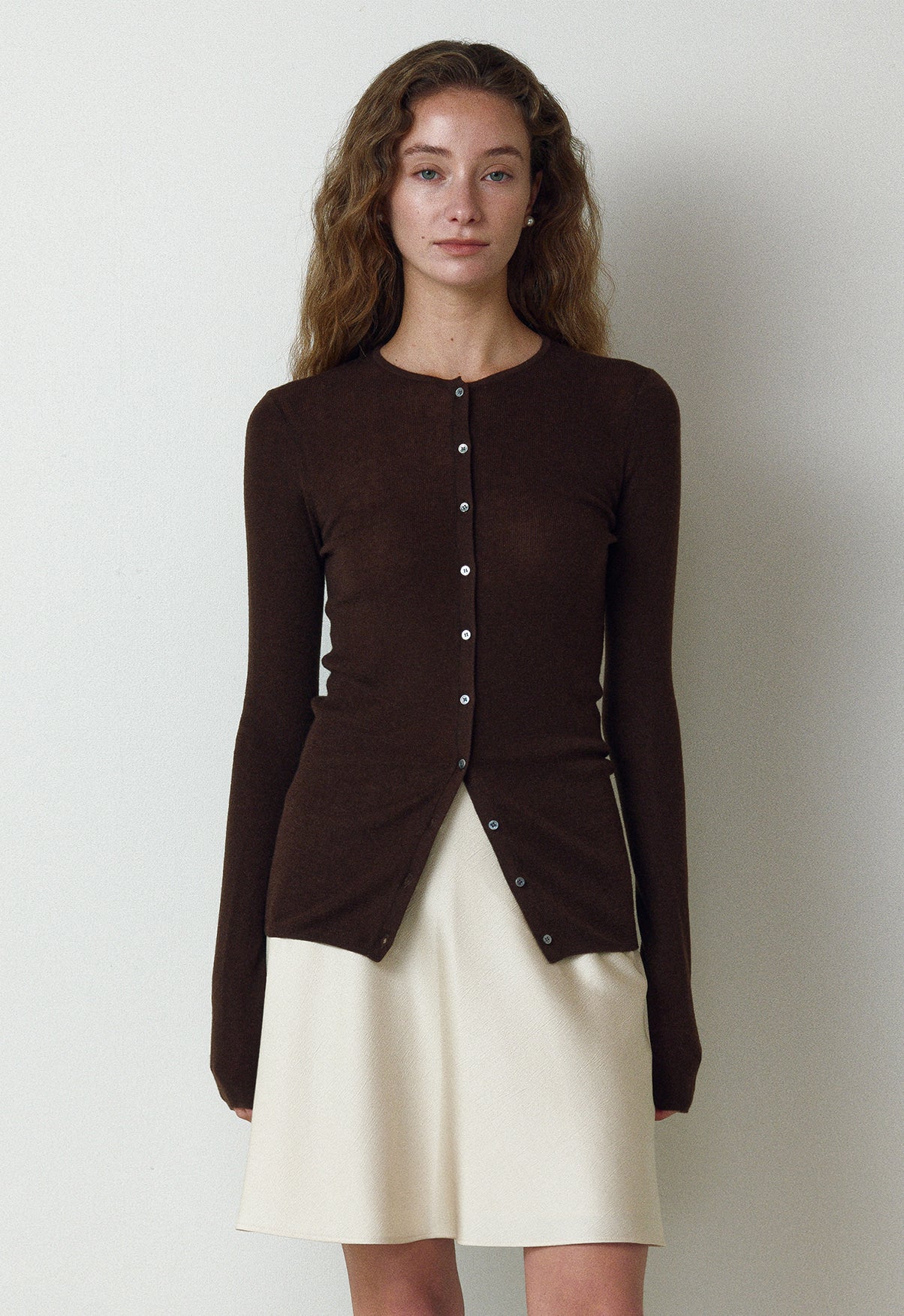 Mellow Basic Knit Cardigan