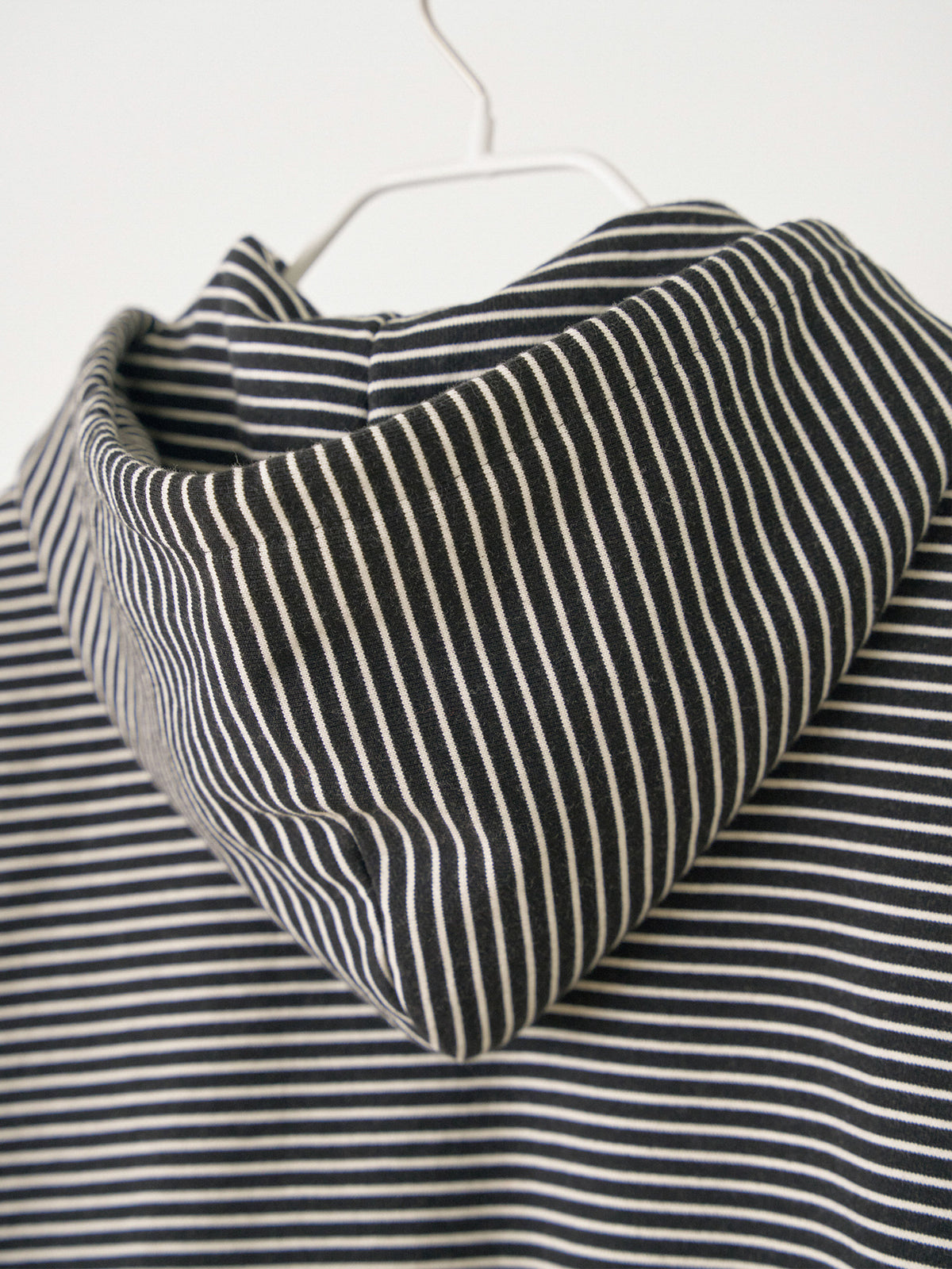 MARAN Stripe Hoodie Zip-up - Black 商品画像20/21