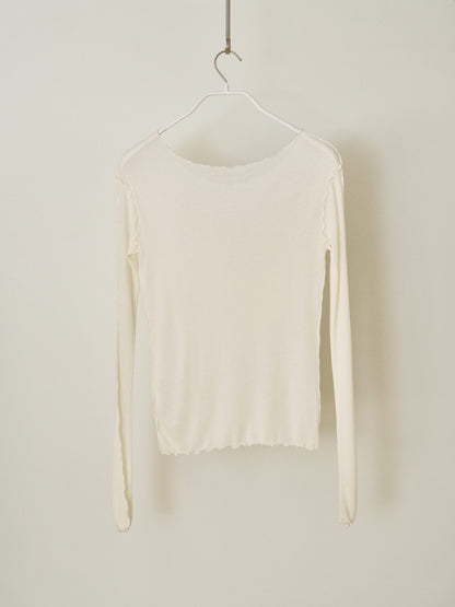 Wave Long Sleeve – Ivory