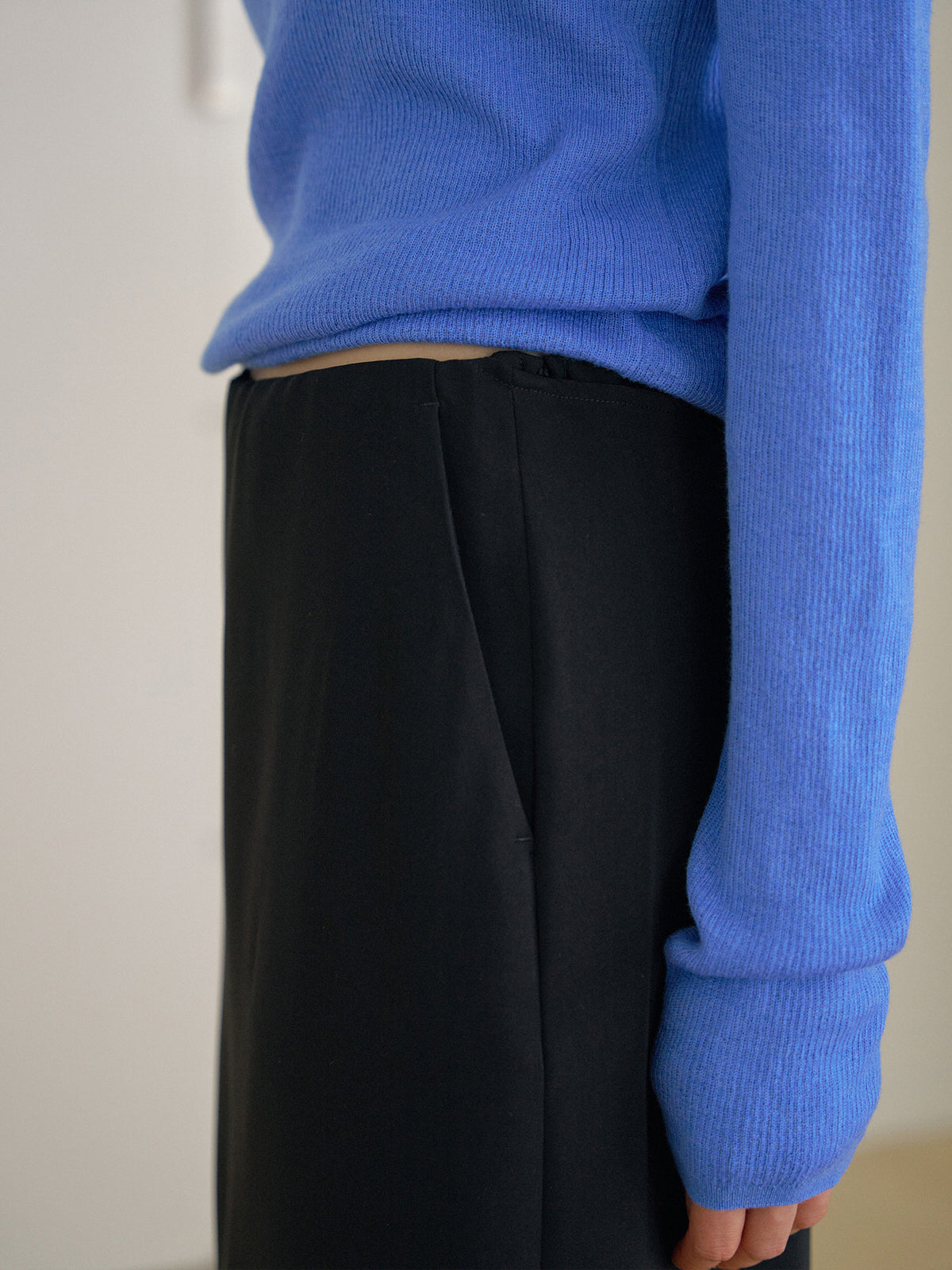 MARAN Skirt Overlay Pants - Black 商品画像15/21