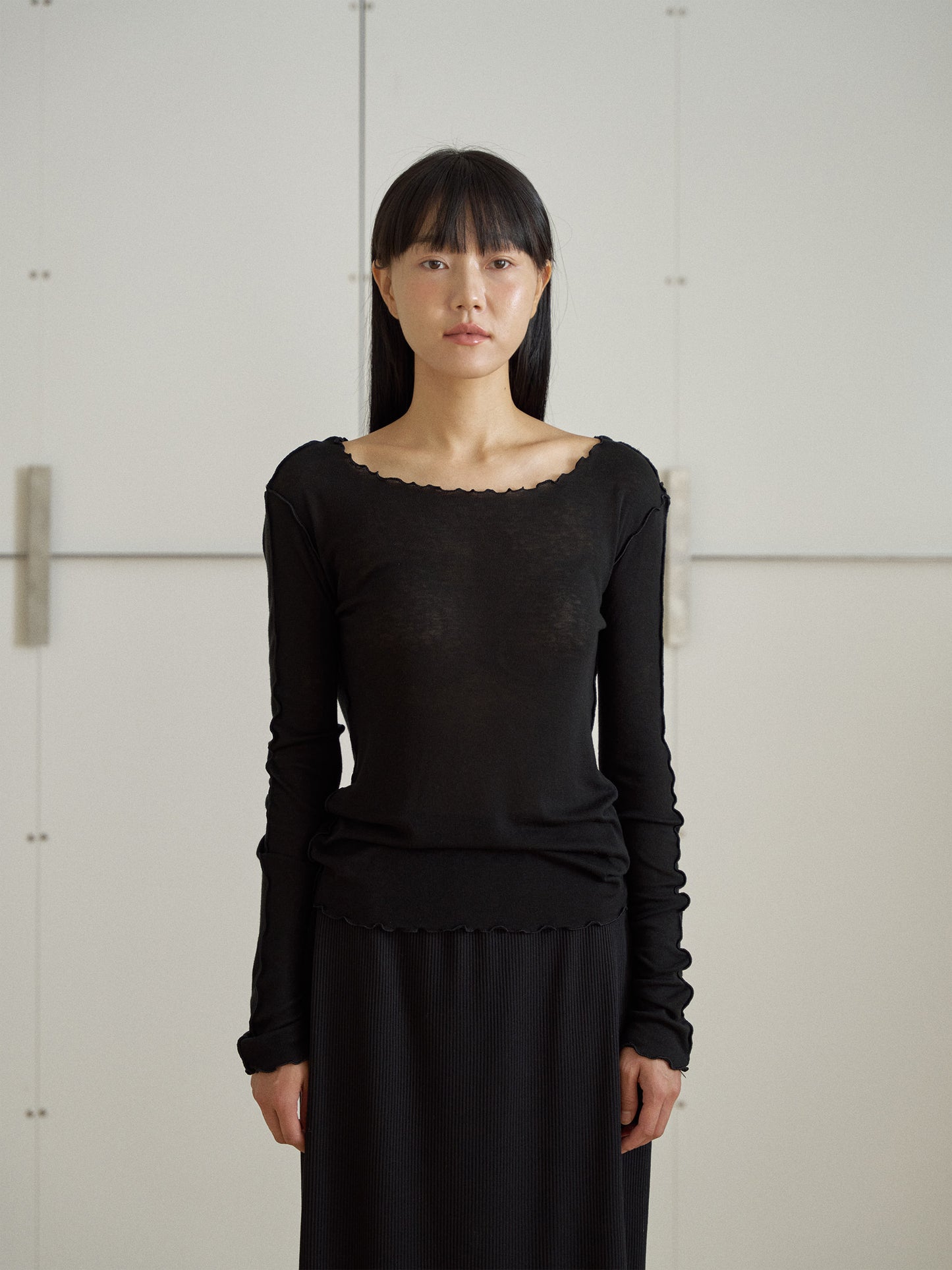 Wave Long Sleeve – Black