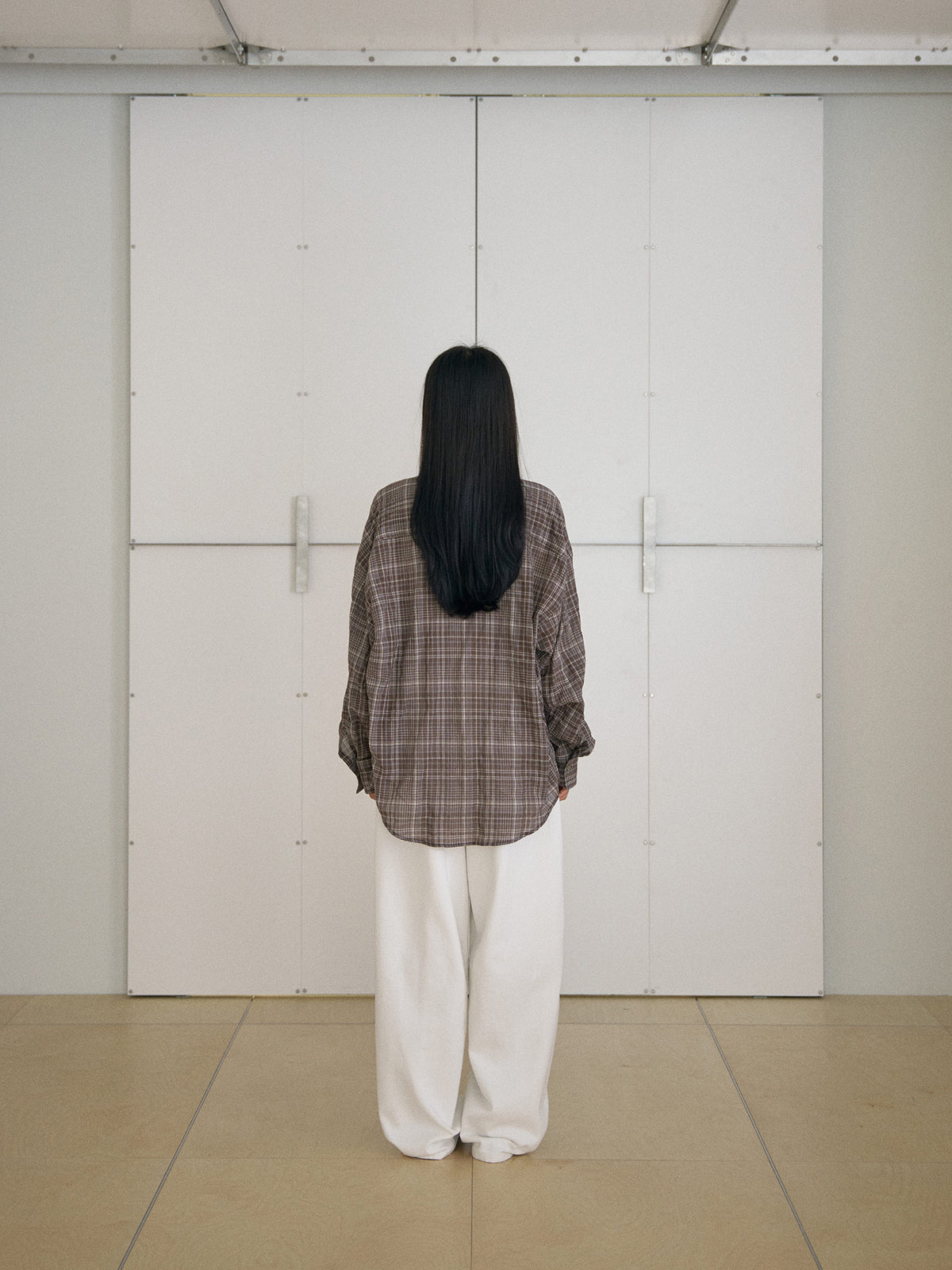 MARAN Check Wire Shirt - Brown 商品画像20/21