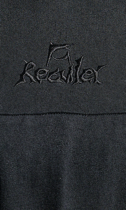 [Reculer] Layered Hoodie Black