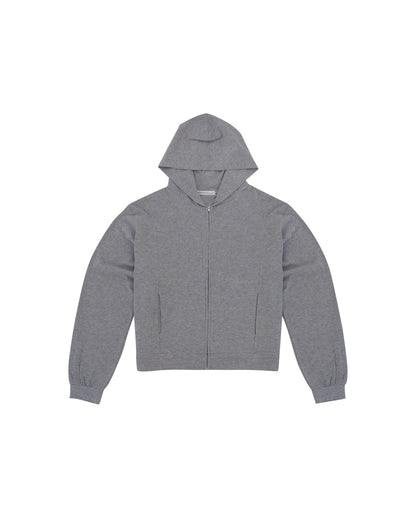 Cotton Zip-up Hoodie