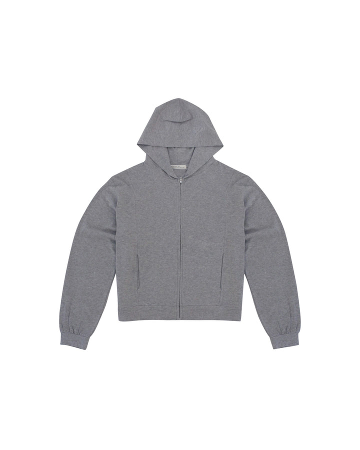 Cotton Zip-up Hoodie