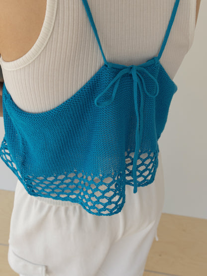 【MARAN】Block Sleeveless-BLUE