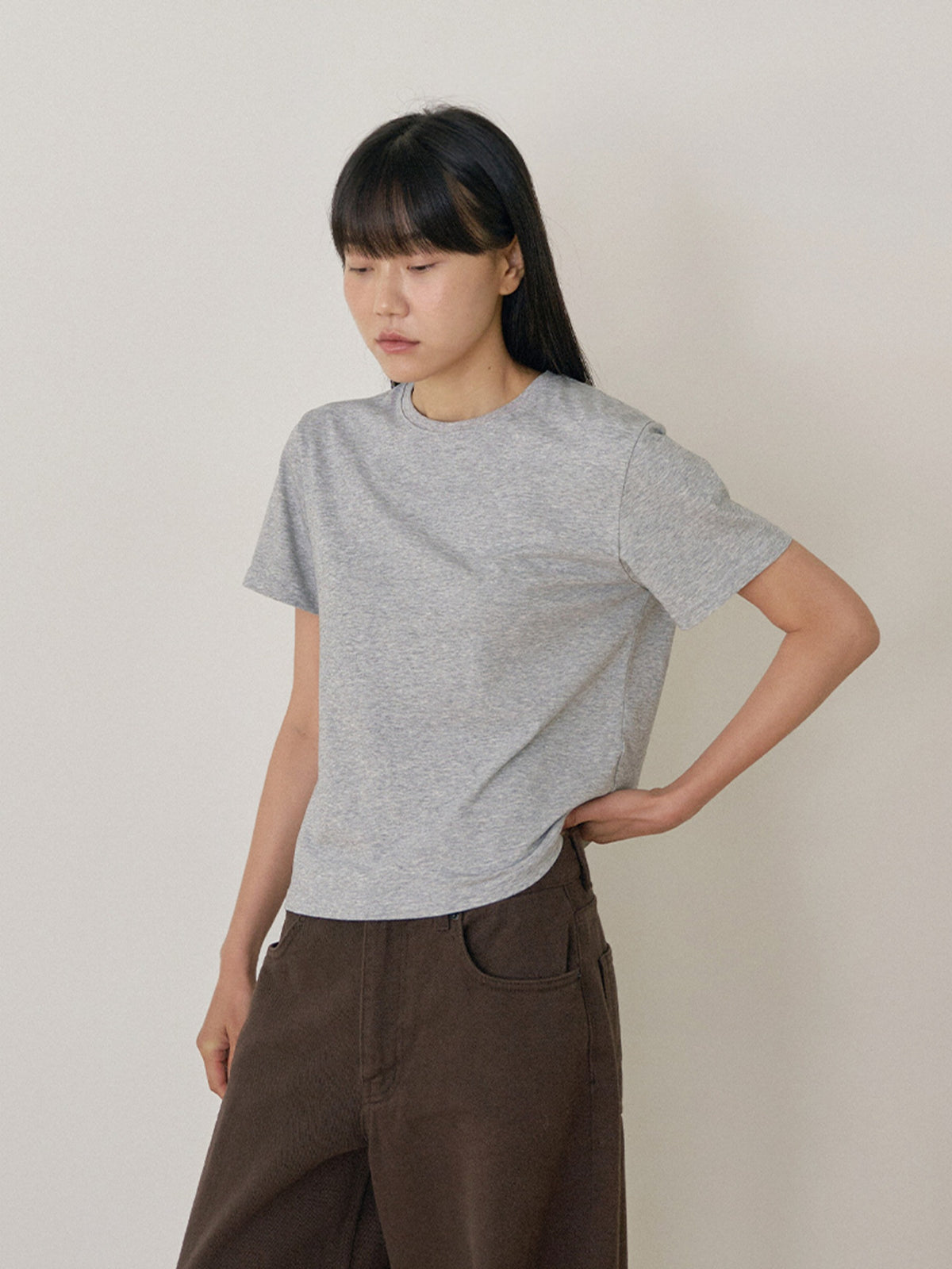 Smooth Short Sleeve - Gray 1