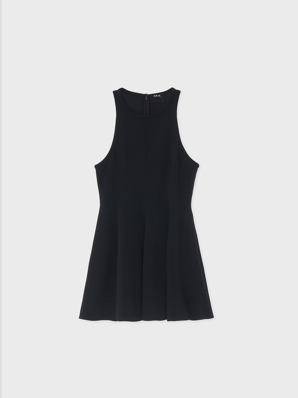[ARIK.] [24SS] MIRA panel flare sleeveless top Black