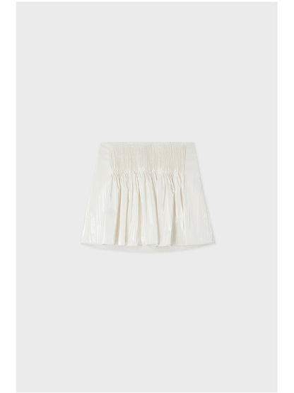 [ARIK. Arik] [24SS] DIPHDA pin tuck skirt Ivory