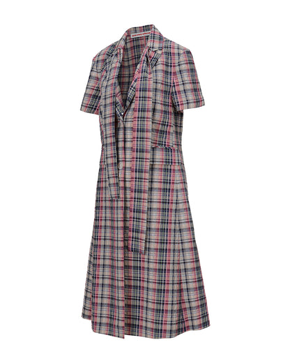 HALF SLEEVE COAT Multi Check