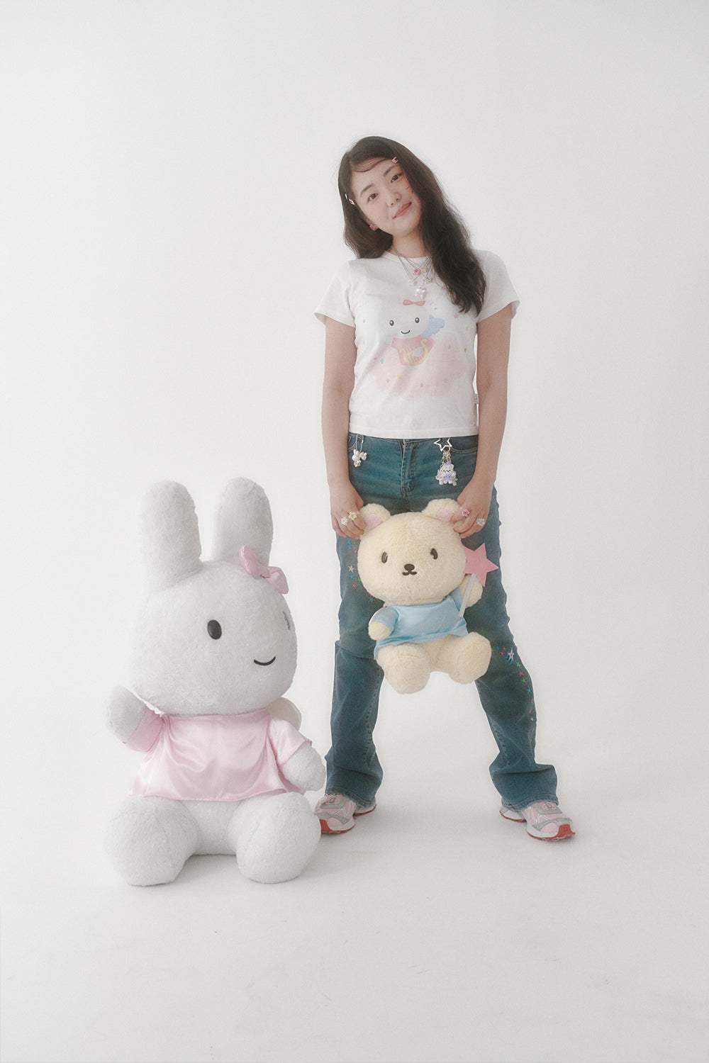 [X YOUNGART] Angel KIDDY&amp;JINI T-Shirt