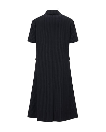 HALF SLEEVE COAT Black